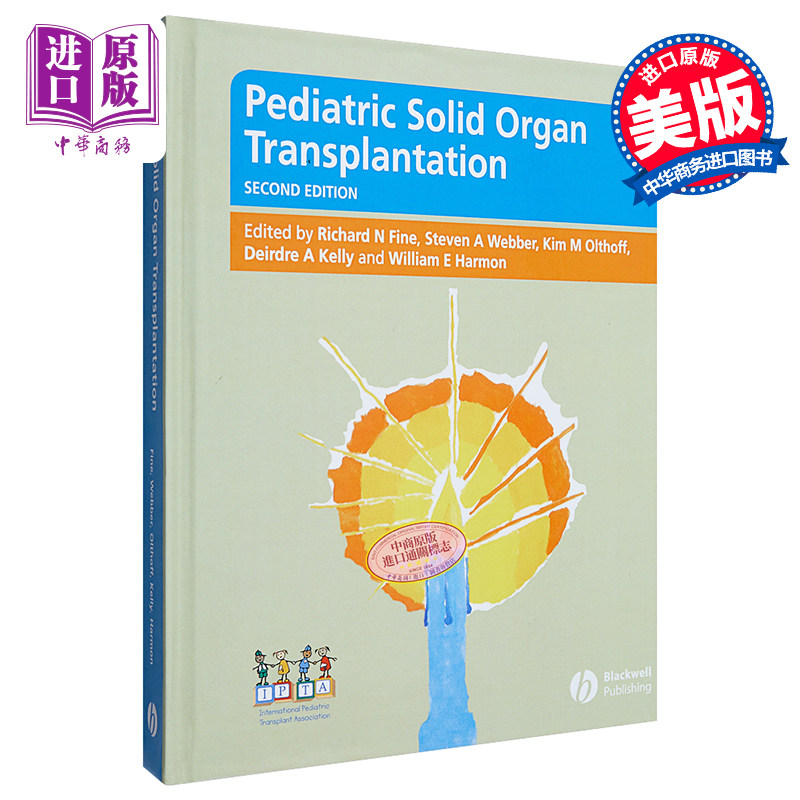 现货 小儿固体器官移植 第2版 Pediatric Solid Organ Transplantation 英文原版 Richard Fine  Steven Webber【中商原版】Wiley