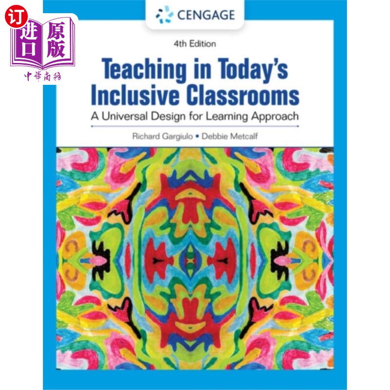 海外直订Teaching in Today's Inclusive Classrooms: A Univ... 当今包容性课堂的教学:学习方法的通用设计