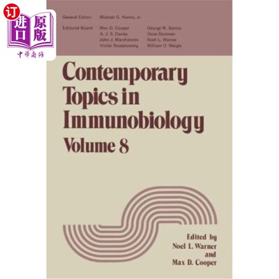 海外直订医药图书Contemporary Topics in Immunobiology: Volume 8 当代免疫生物学专题:第8卷