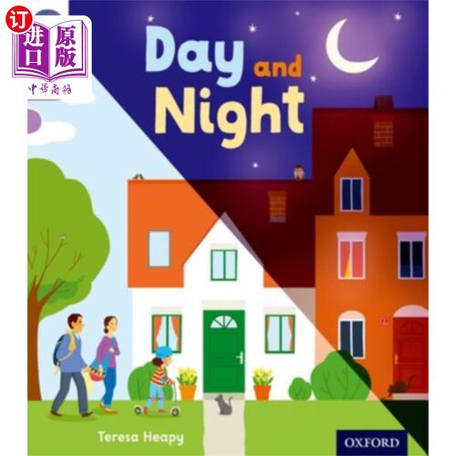 海外直订Oxford Reading Tree inFact: Oxford Level 1: Day ... 牛津阅读树事实:牛津1级:白天和黑夜