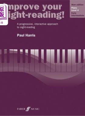 Improve Your Sight-Reading! Piano, Level 4: A Progressive, Interactive Approach  提高你的视力！钢琴，4级：【中商原版】