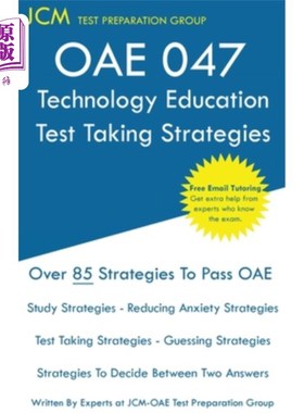海外直订OAE 047 Technology Education Test Taking Strategies: OAE 047 - Free Online Tutor OAE 047技术教
