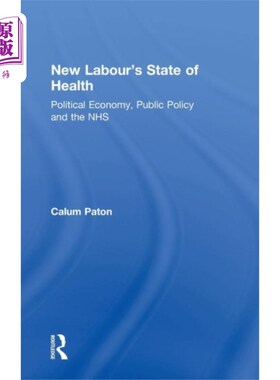 海外直订New Labour's State of Health 新工党的健康状况