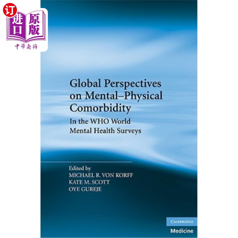 海外直订医药图书Global Perspectives on Mental-Physical Comorbidity in the WHO World Mental Healt 世卫组织世界精神卫