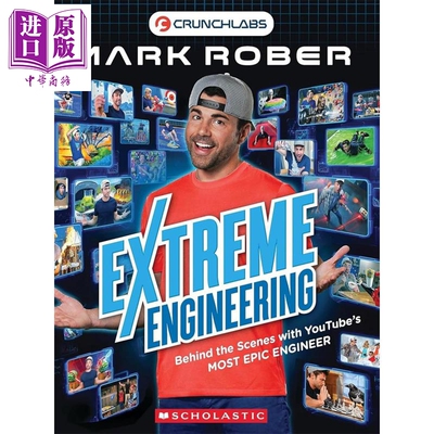 预售 与马克·罗认识突破性科学工程 前NASA工程师 趣味科普 Extreme Engineering with Mark Rober 英文原版 Mark Rober【中商原?