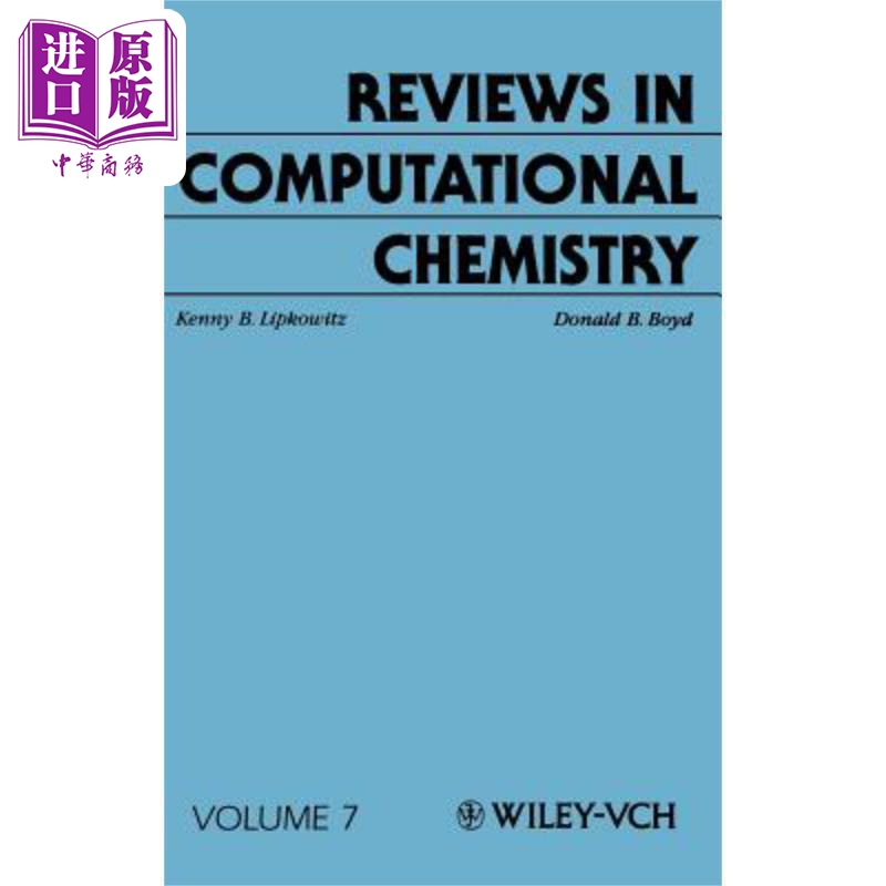 现货 计算化学评论 第7卷 Reviews in Computational Chemistry, Volume 7 (Volume 7) 英文原版 Kenny B. Lipkowitz 中� 书籍/杂志/报纸 科学技术类原版书 原图主图