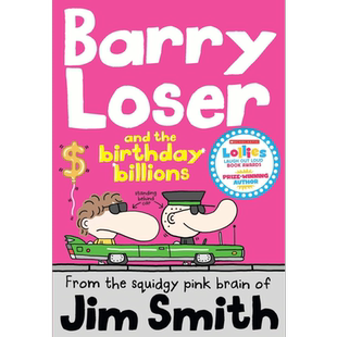 倒霉蛋巴里 巴里的生日 The Barry Loser Barry Loser and the birthday billions英文原版 儿童插画故事幽默笑话【中商原版?