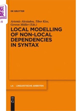 海外直订Local Modelling of Non-Local Dependencies in Syntax 语法中非局部依赖的局部建模