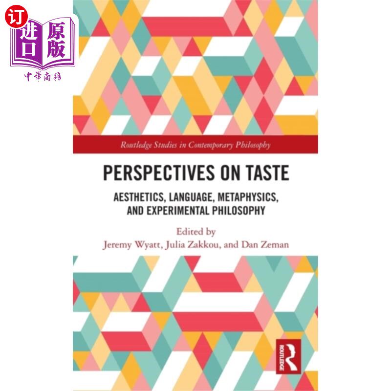 海外直订Perspectives on Taste 味觉的视角