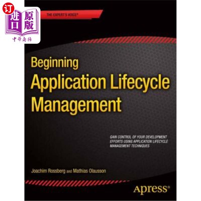 海外直订Beginning Application Lifecycle Management 开始应用程序生命周期管理