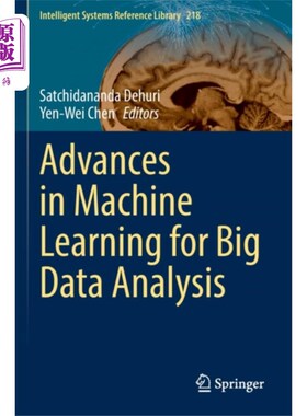 海外直订Advances in Machine Learning for Big Data Analys... 面向大数据分析的机器学习进展