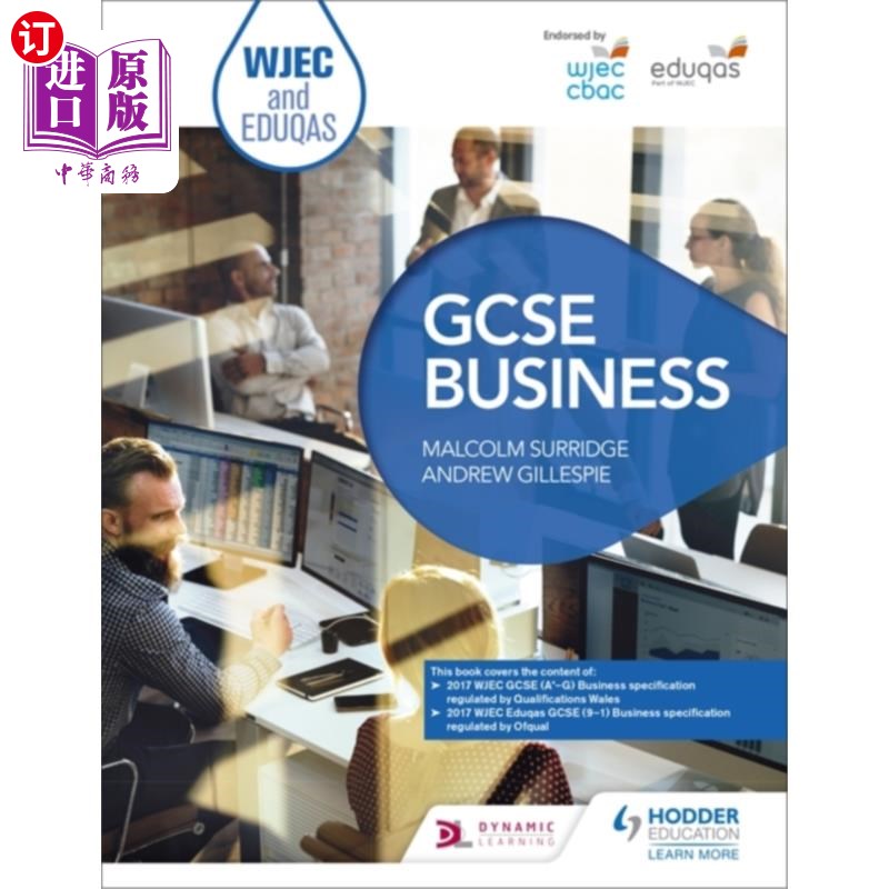 海外直订WJEC and Eduqas GCSE Business WJEC和Eduqas GCSE业务