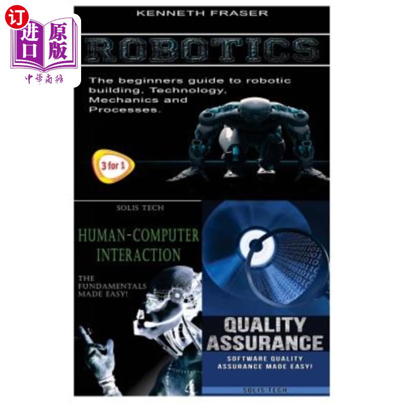 海外直订Robotics + Human-Computer Interaction + Quality Assurance 机器人+人机交互+质量保证