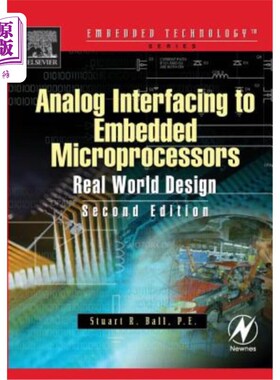 海外直订Analog Interfacing to Embedded Microprocessor Systems 嵌入式微处理器系统的模拟接口