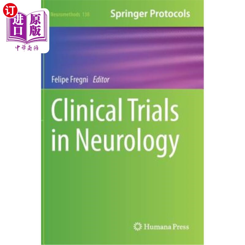 海外直订医药图书Clinical Trials in Neurology 神经病学临床试验