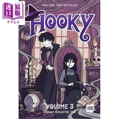 预售 翘学小法师3 魔法学徒逃学日记 漫画 Hooky Volume 3 英文原版 Míriam Bonastre Tur 奇幻绘本小说
