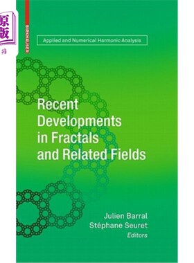 海外直订Recent Developments in Fractals and Related Fields 分形及相关领域的新进展