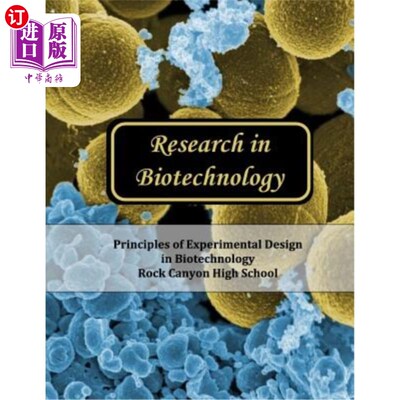 海外直订Research in Biotechnology 生物技术研究