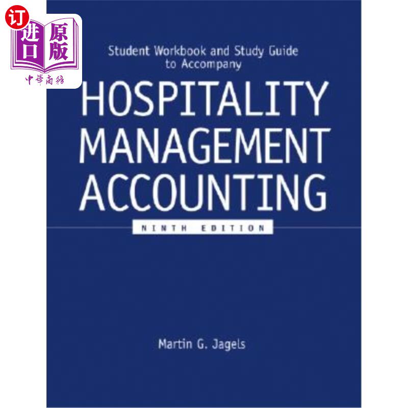 海外直订Student Workbook and Study Guide to Accompany Hospitality Management Accounting, 陪同酒店管理会计学生练习册