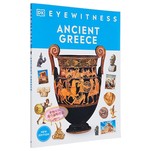 预售 DK 英文原版 Eyewitness系列 古希腊百科 Eyewitness Ancient Greece 历史文化 神兽世界 【中商原版】