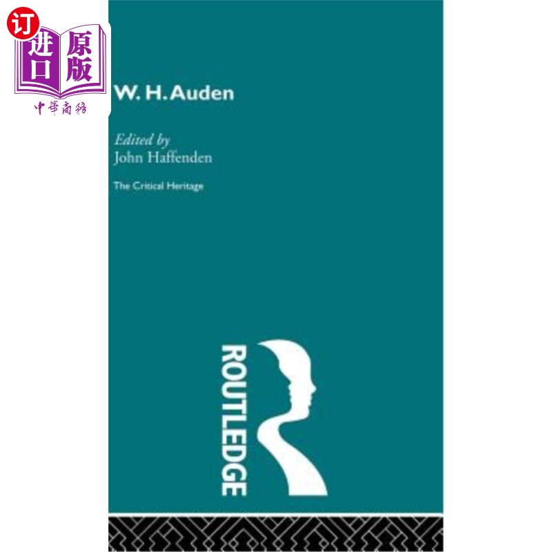 海外直订W. H. Auden 奥登
