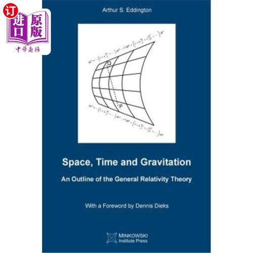 海外直订Space, Time and Gravitation: An Outline of the General Relativity Theory 空间、时间和引力:广义相对论纲要