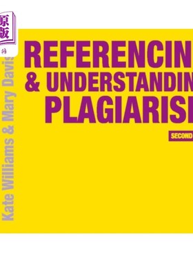 海外直订Referencing and Understanding Plagiarism 引用和理解剽窃