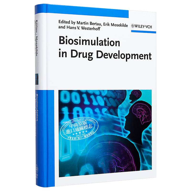 现货 药物开发中的生物模拟 Biosimulation In Drug Development Martin Bertau 英文原版【中商原版】Wiley