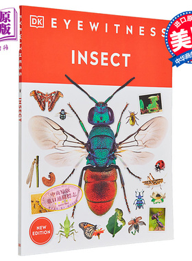 DK 英文原版 Eyewitness 系列昆虫百科 Insect Eyewitness 昆虫指南 插图介绍【中商原版】