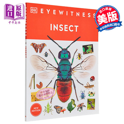 DK 英文原版 Eyewitness 系列昆虫百科 Insect Eyewitness 昆虫指南 插图介绍【中商原版】