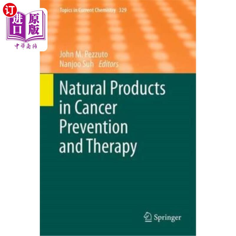 海外直订Natural Products in Cancer Prevention and Therapy 天然产物在癌症预防和治疗中的应用