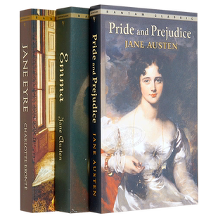 【中商原版】Bantam Classics 傲慢与偏见 简爱 爱玛 英文原版 简奥斯汀夏洛蒂勃朗特 经典名著