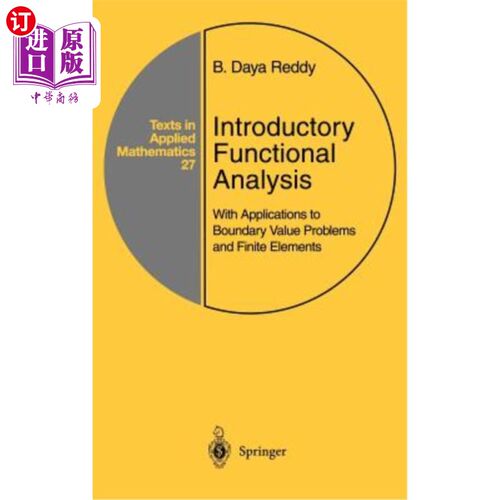 海外直订Introductory Functional Analysis 功能分析导论
