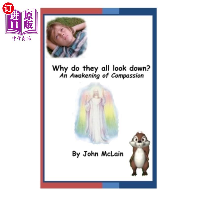 海外直订Why do they all look down?: An awakening of compassion. 为什么他们都往下看?同情心的觉醒。
