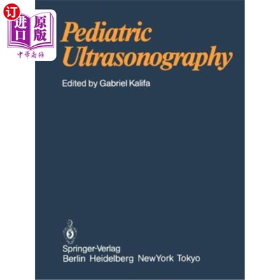 海外直订医药图书Pediatric Ultrasonography 小儿超声检查