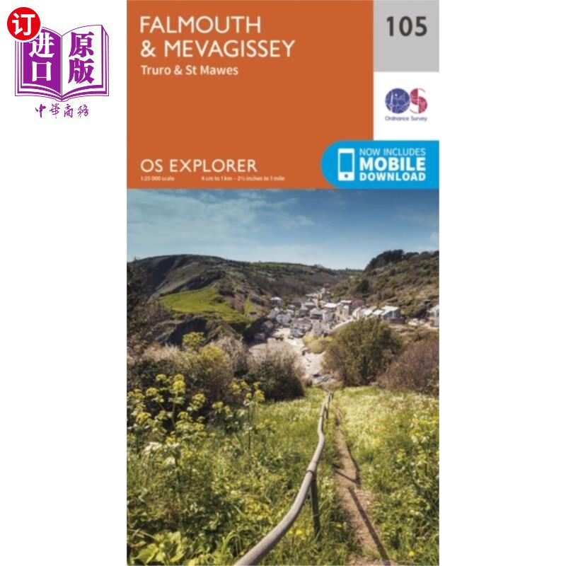 海外直订Falmouth and Mevagissey, Truro and St Mawes 法尔茅斯和梅瓦吉西，特鲁罗和圣马维斯