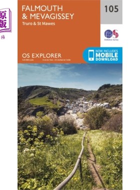 海外直订Falmouth and Mevagissey, Truro and St Mawes 法尔茅斯和梅瓦吉西，特鲁罗和圣马维斯