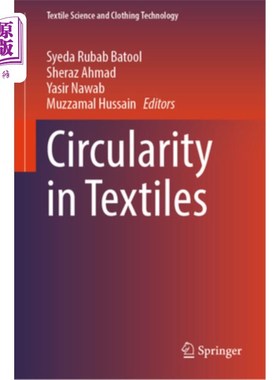 海外直订Circularity in Textiles Circularity in Textiles