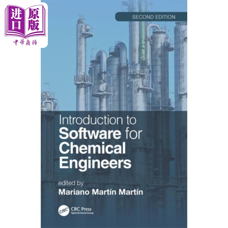 现货化学工程师软件导论 Introduction to Software for Chemical Engineers英文原版 Mariano Martin【中商原版】