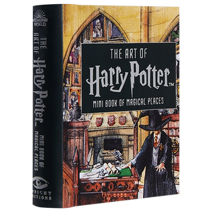哈利波特迷你书 艺术画册设定集 神奇的地方迷你书 精装 英文原版 The Art of Harry Potter: Mini Book of Magical Places