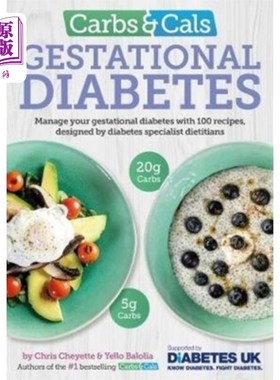 海外直订医药图书Carbs & Cals Gestational Diabetes 碳水化合物和热量妊娠糖尿病
