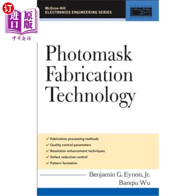 海外直订Photomask Fabrication Technology 光罩制造技术