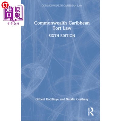海外直订Commonwealth Caribbean Tort Law 英联邦加勒比侵权法