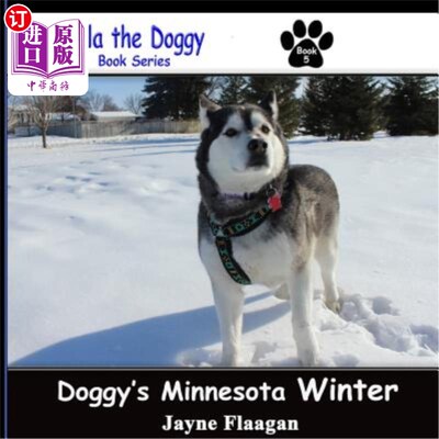 海外直订Doggy's Minnesota Winter 狗的明尼苏达冬天
