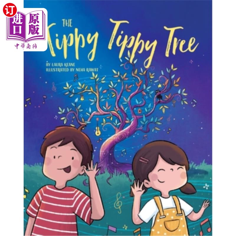 海外直订The Tippy Tippy Tree 歪歪扭扭的树