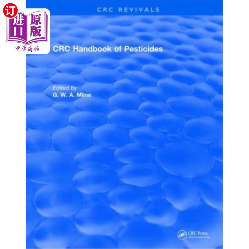 海外直订CRC Handbook of Pesticides 儿童权利委员会农药手册