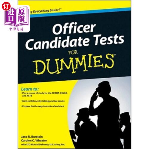 海外直订Officer Candidate Tests for Dummies 傻瓜军官候选人测试