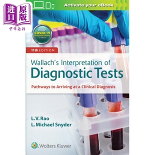 Wallach 瓦拉赫解读诊断测试 英文原版 Snyder 现货 Michael 第11版 Tests Diagnostic Interpretation 中商原版