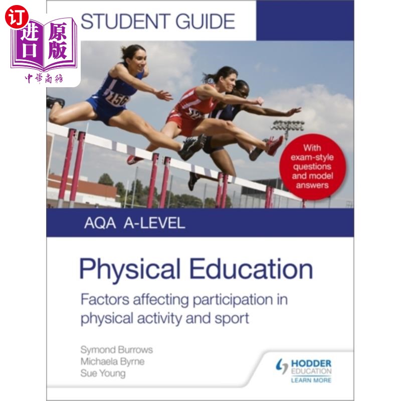 海外直订AQA A Level Physical Education Student Guide 1: ... AQA A级体育教育学生指南1:影响参加体育活动和运动的因素