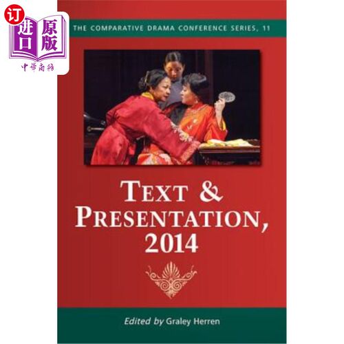 海外直订Text & Presentation, 2014 文本与展示，2014